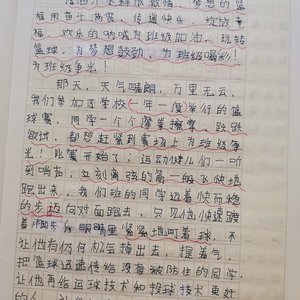 个人篮球训练总结作文怎么写三年级下册